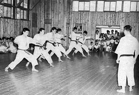 Shotokan Karate Training at Takushoku University